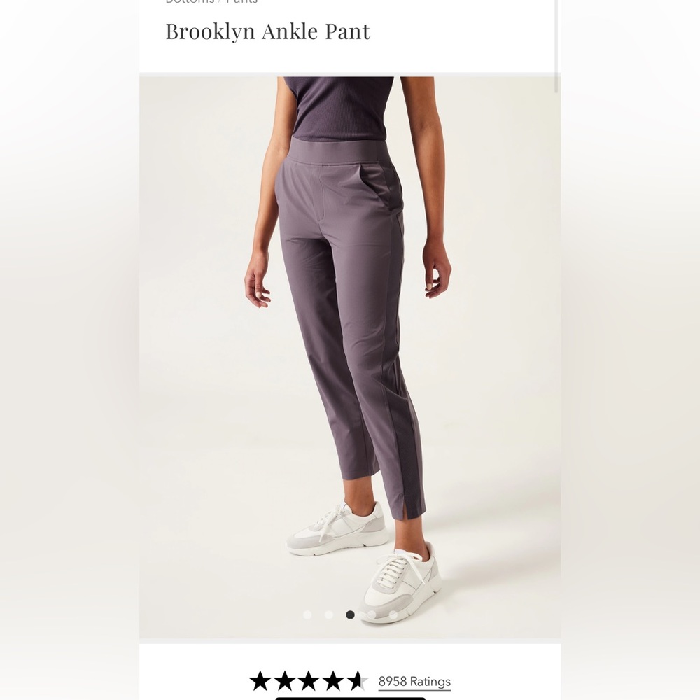 ATHLETA BROOKLYN ANKLE PANT.
